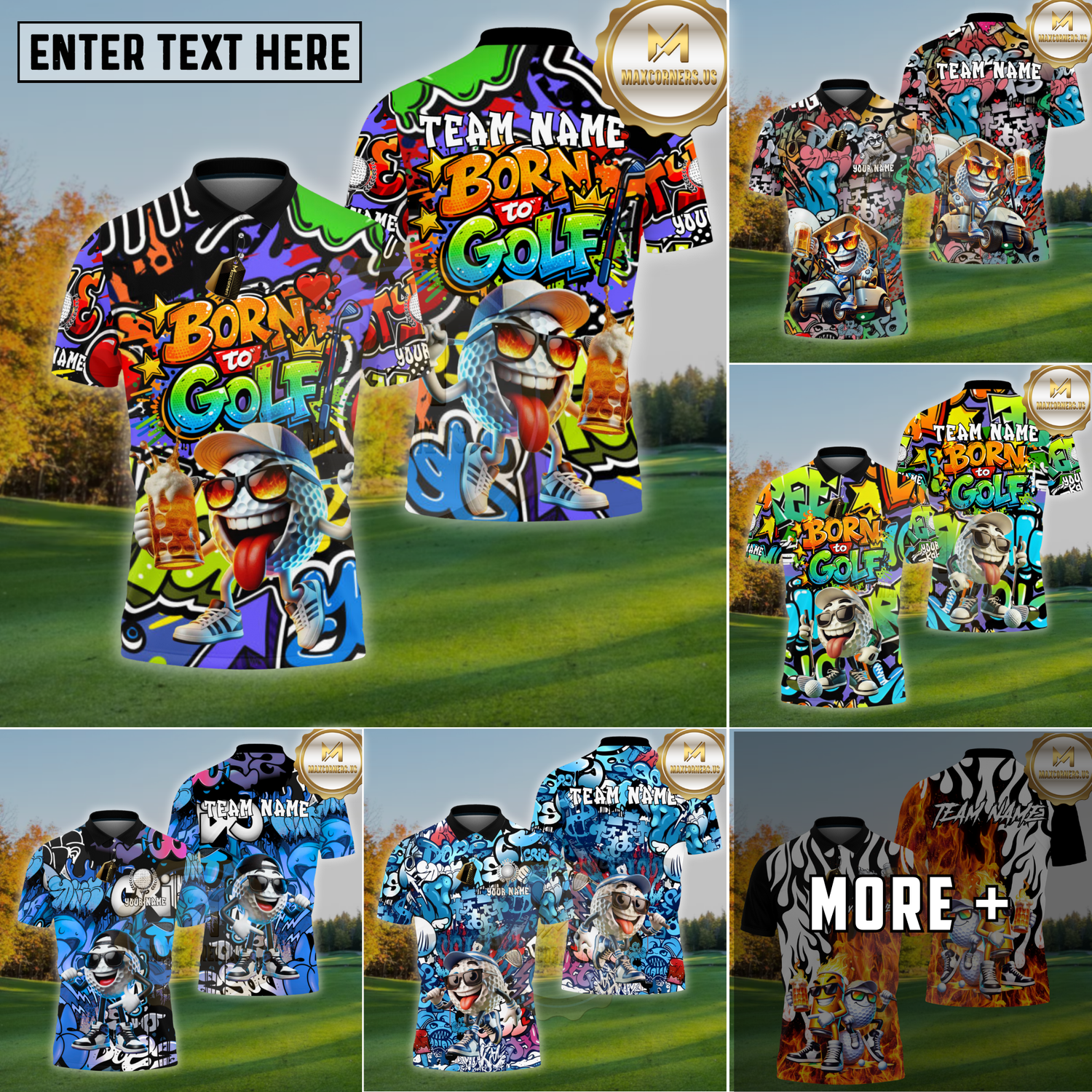 GOLF 3D SHIRTS 2026