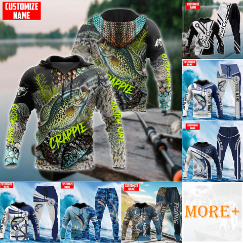 Fishing Awesome Combo 3D Hoodie and Sweatpant