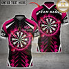 Maxcorners Darts Flaming Dartboard and Flying Darts Multicolor Customized Name, Team Name 3D Shirts