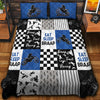 Maxcorners Motocross 32 Personalized Bedding Set