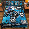 Maxcorners Motocross 17 Personalized Bedding Set