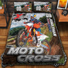 Maxcorners Motocross 18 Personalized Bedding Set