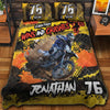 Maxcorners Motocross 27 Personalized Bedding Set