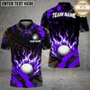Maxcorners Golf Grunge Flame Personalized Name, Team Name 3D Shirt (6 Colors)