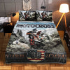 Maxcorners Motocross 12 Personalized Bedding Set