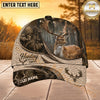 Maxcorners Hunting Skull Bowhunter Woodland Personalized 3D Cap
