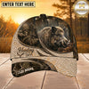 Maxcorners Hunting Skull Bowhunter Woodland Personalized 3D Cap
