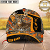 Maxcorners Hunting Deer Realtree Camo Multiple Options Personalized Name 3D Cap