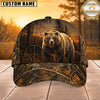 Maxcorners Hunting Sunset Target Woodland Camo Personalized 3D Cap