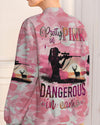 Maxcorners Pretty In Pink Hunting Bomber Jacket LM1601