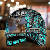 Maxcorners Premium Deer Hunting Cap 2 Personalized Hats 3D Multicolored