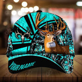 Maxcorners Wriryn-X1 Deer Personalized Hats 3D Multicolored