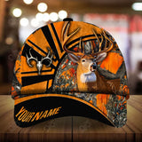 Maxcorners Wriryn-X1 Deer Personalized Hats 3D Multicolored