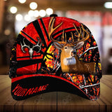 Maxcorners Wriryn-X1 Deer Personalized Hats 3D Multicolored