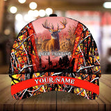 Maxcorners Epic Suris Hunting Deer Personalized Hats 3D Multicolored