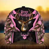 Maxcorners The Awesome Hunting Deer Personalized Hats 3D Multicolored
