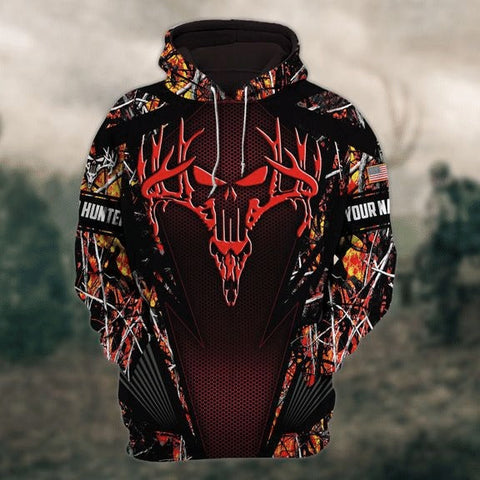 Customized Hunting Style 7 3D Deer Hunting Hoodie Hunter Gift