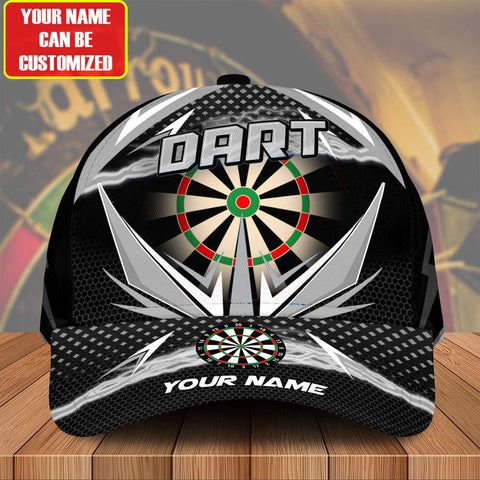 Maxcorners Darts Multicolor Option Personalized Name 3D Cap