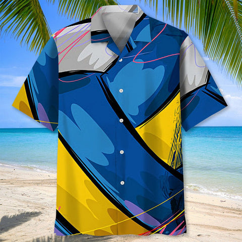 Maxcorner Volleyball Colorful Hawaiian Shirt