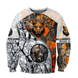 Maxcorners Boar Hunting Premium Custom Name Shirt 3D All Over Printed Clothes