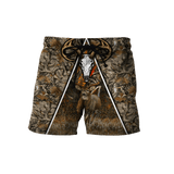 Maxcorners Deer Hunting Custom Name Shirt 3D All Over Printed Clothes