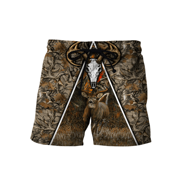 Maxcorners Deer Hunting Custom Name Shirt 3D All Over Printed Clothes