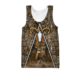 Maxcorners Deer Hunting Custom Name Shirt 3D All Over Printed Clothes