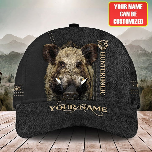 Maxcorners Boar Hunting Personalized Cap