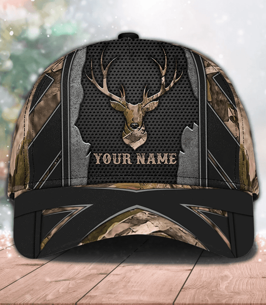 Maxcorners Deer Hunting Personalized Cap