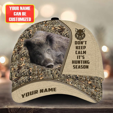 Maxcorners Boar Hunting 2 Personalized Cap