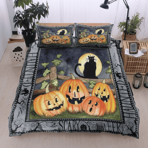 Maxcorners Creepy Crawlers Halloween Bedding Set