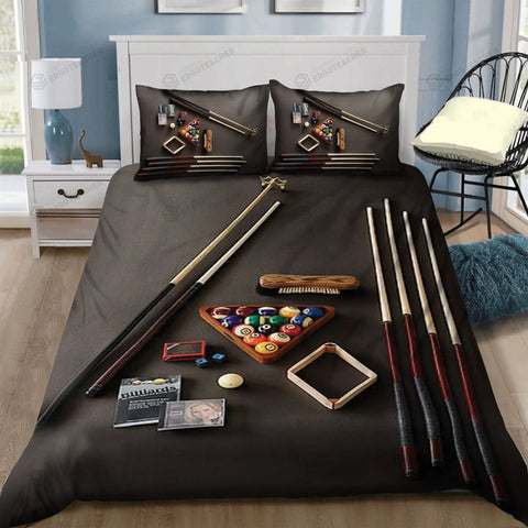 Maxcorners Billiards Tools Bedding Set