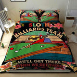 Maxcorners Sloth Billiards Team Bedding Set