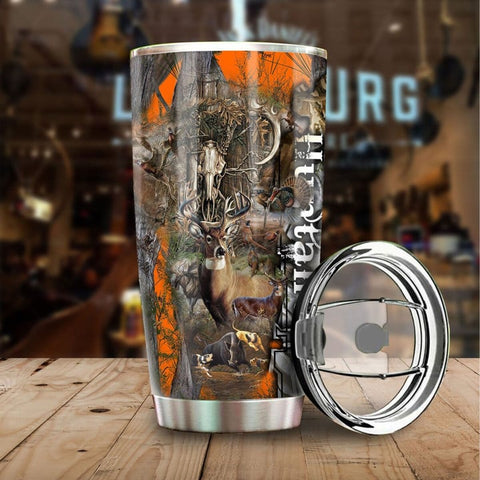 Maxcorners Hunting Camo Stainless Steel Tumbler