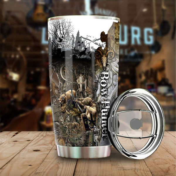 Maxcorners Hunting Camo Stainless Steel Tumbler