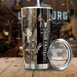 Maxcorners Deer Hunting Stainless Steel Tumbler