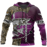 Maxcorners NORTHERN PIKE Fishing 3D Hoodie