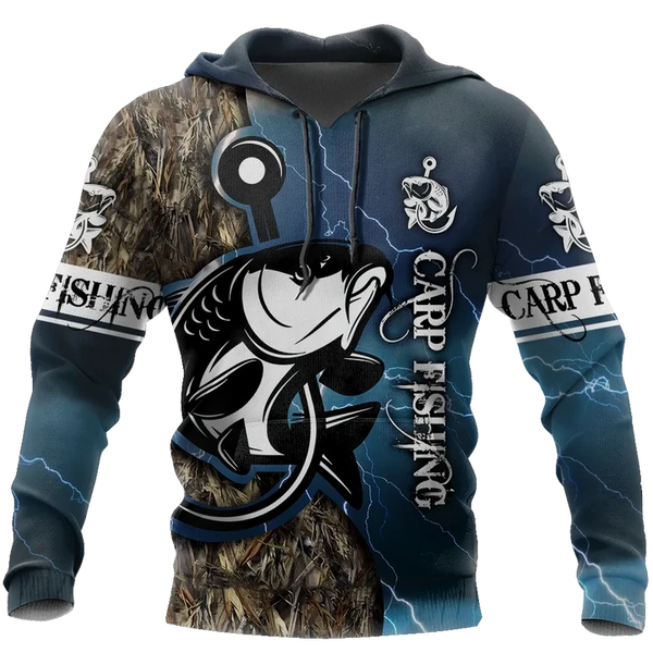 Maxcorners BEST CARP Fishing 3D Hoodie