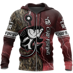 Maxcorners BEST CARP Fishing 3D Hoodie