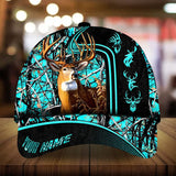 Maxcorners Beautiful Deer Hunting Camo Personalized Cap 3D