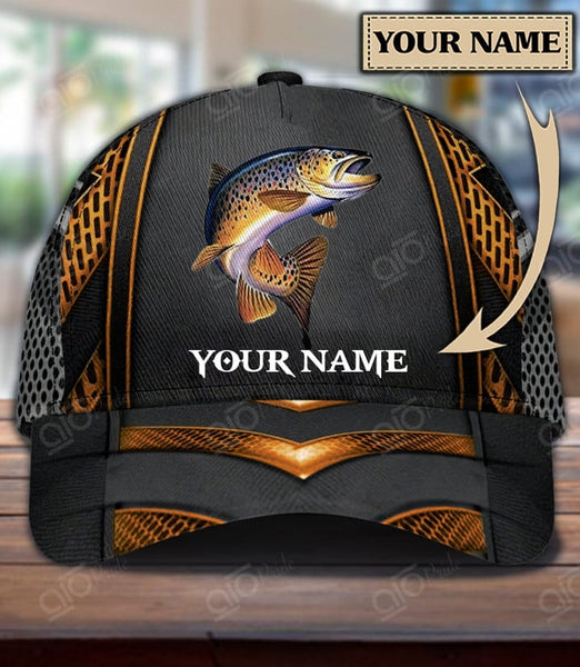 Maxcorners Custom Text Fishing Classic Cap