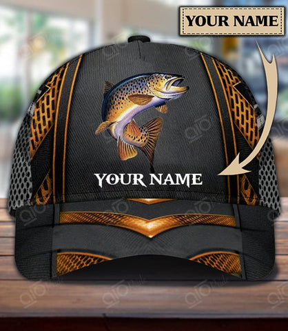 Maxcorners Custom Text Fishing Classic Cap