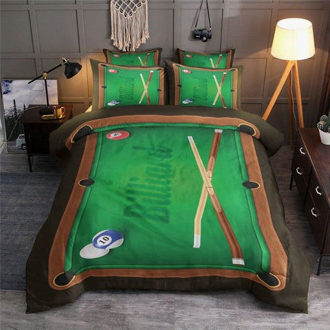 Maxcorners Billiards Table Bedding Set