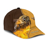 Joy Corners Personalized Name Honey Bee Pattern 4