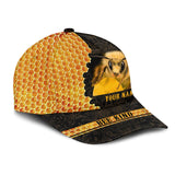 Joy Corners Personalized Name Honey Bee Pattern 3