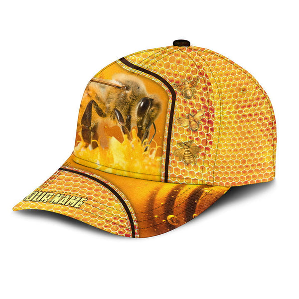 Joy Corners Personalized Name Honey Bee Pattern 6