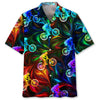 Maxcorner MOUNTAIN BIKE COLOR HAWAIIAN SHIRT