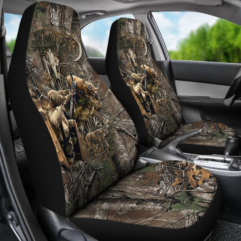 Maxcorners BOWHUNTING DEER Car Seat Covers