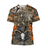 Max Corner WHITETAIL Huntaholic HUNTER 3D PRINTED UNISEX SHIRTS Gift For Hunter