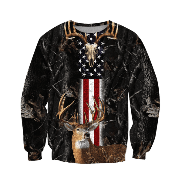 Max Corner WHITETAIL HUNTER 3D PRINTED UNISEX SHIRTS Gift For Hunter